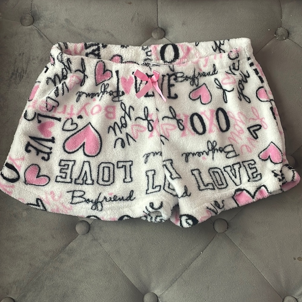 I love my boyfriend pajama shorts